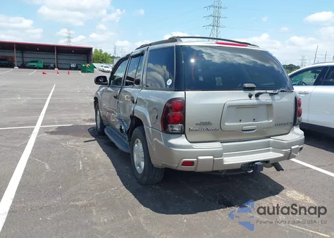 2002 Chevrolet Trailblazer Ls from USA, damaged, VIN 1GNDS13S822492645